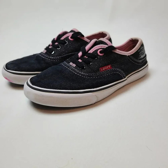 Levi's Girls Monterey Denim Buck Casual Shoe - Picture 1 of 8